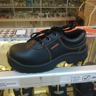 Sepatu safety KRUSHER UTAH Hitam / Safety shoes KRUSHER UTAH Original