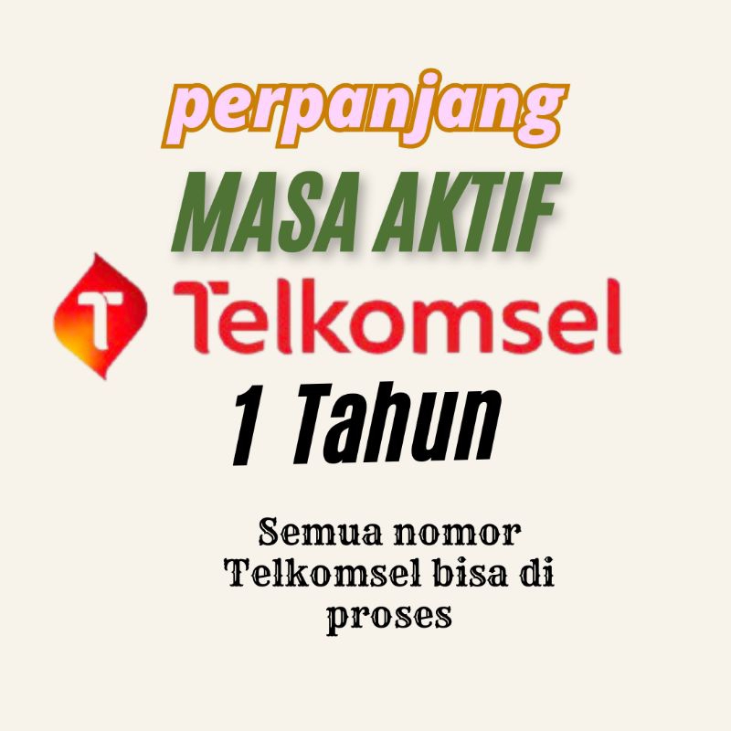 Masa Aktif Telkomsel 1 Tahun