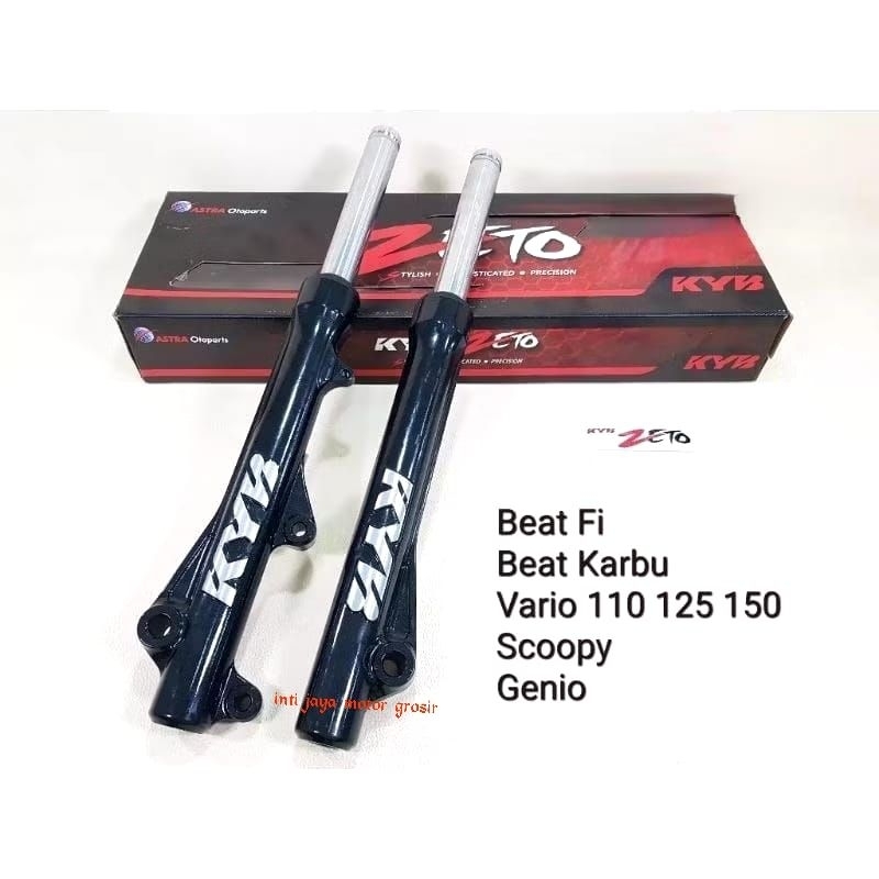 Shock depan kayaba zeto Vario Beat Scopy Genio vario125 vario150 Scoopy fi beat fi
