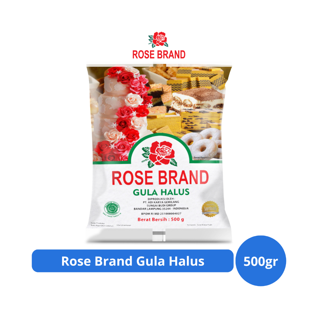 

Rose Brand Gula Halus 500gr