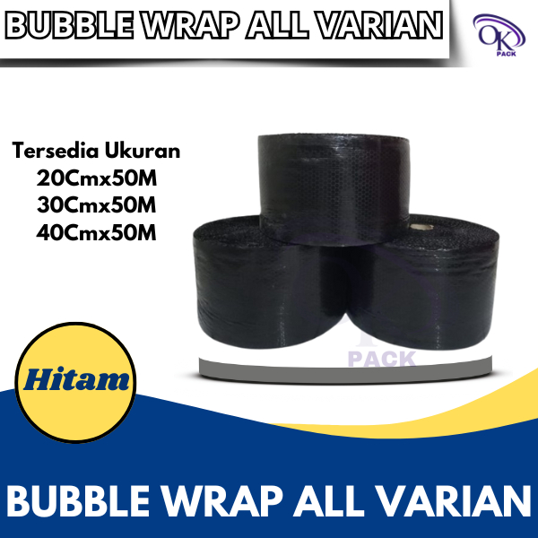 

BUBBLE WRAP HITAM, PLASTIK BUBBLE WRAP, BUBBLE WRAP PACKING, BUBBLE WRAP ROLL, ALL VARIAN