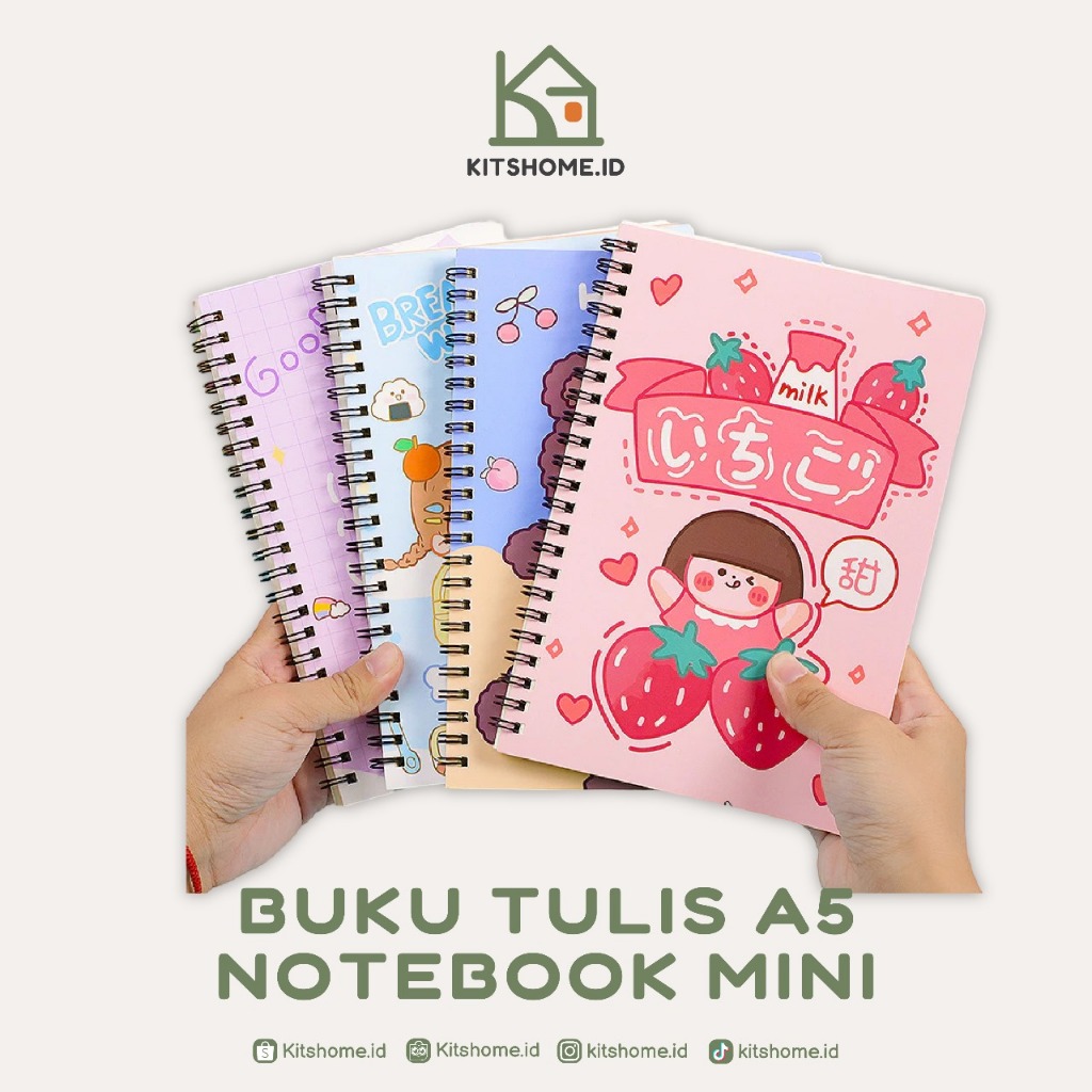 

Buku Tulis A5 Notebook Mini Alat Tulis Sekolah Anak Kartun