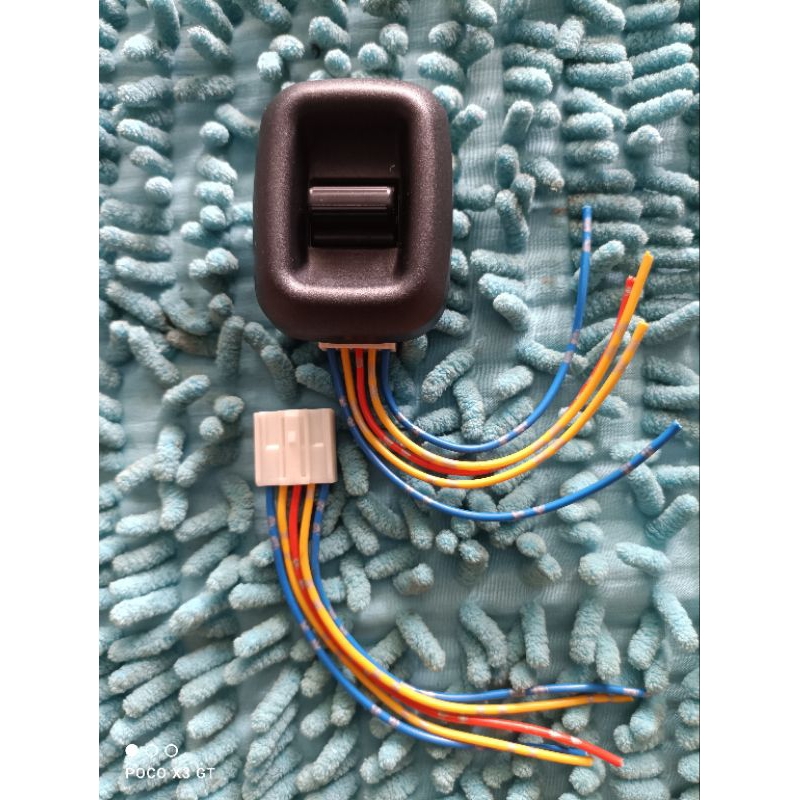 Switch saklar beserta soket power window Suzuki Baleno old APV