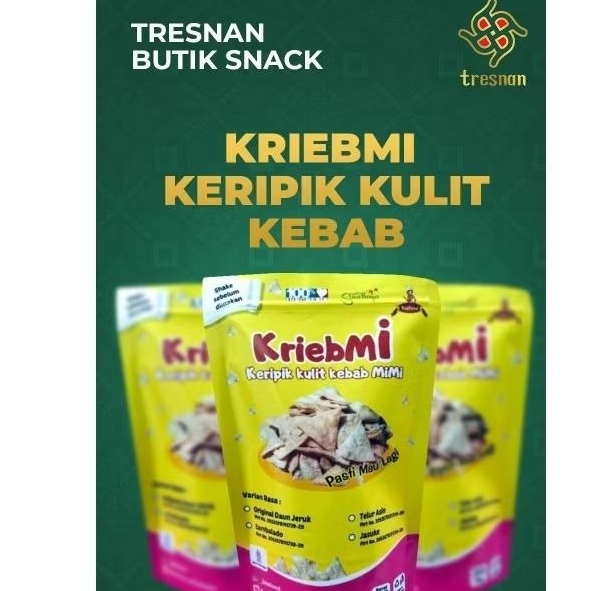 

Kriebmi Keripik Kukit Kebab Mini