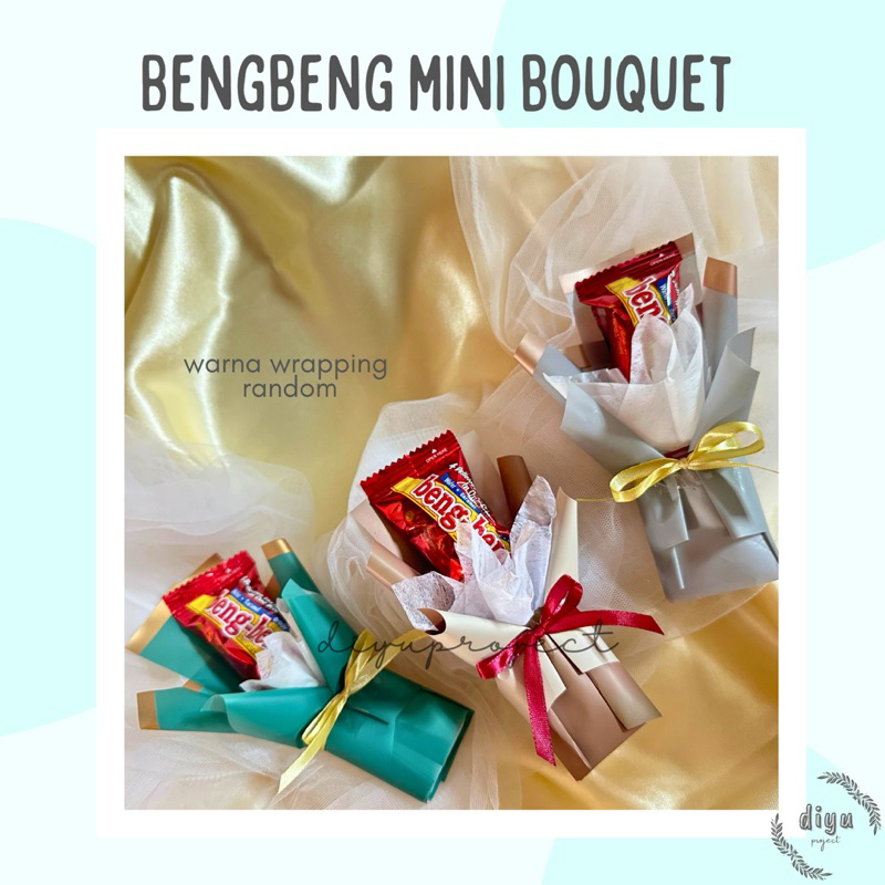 

BENGBENG MINI BOUQUET | BUKET BENGBENG 1 PCS | MINI GIFT SNACK | HAMPERS | HADIAH HARI GURU | DIYU PROJECT
