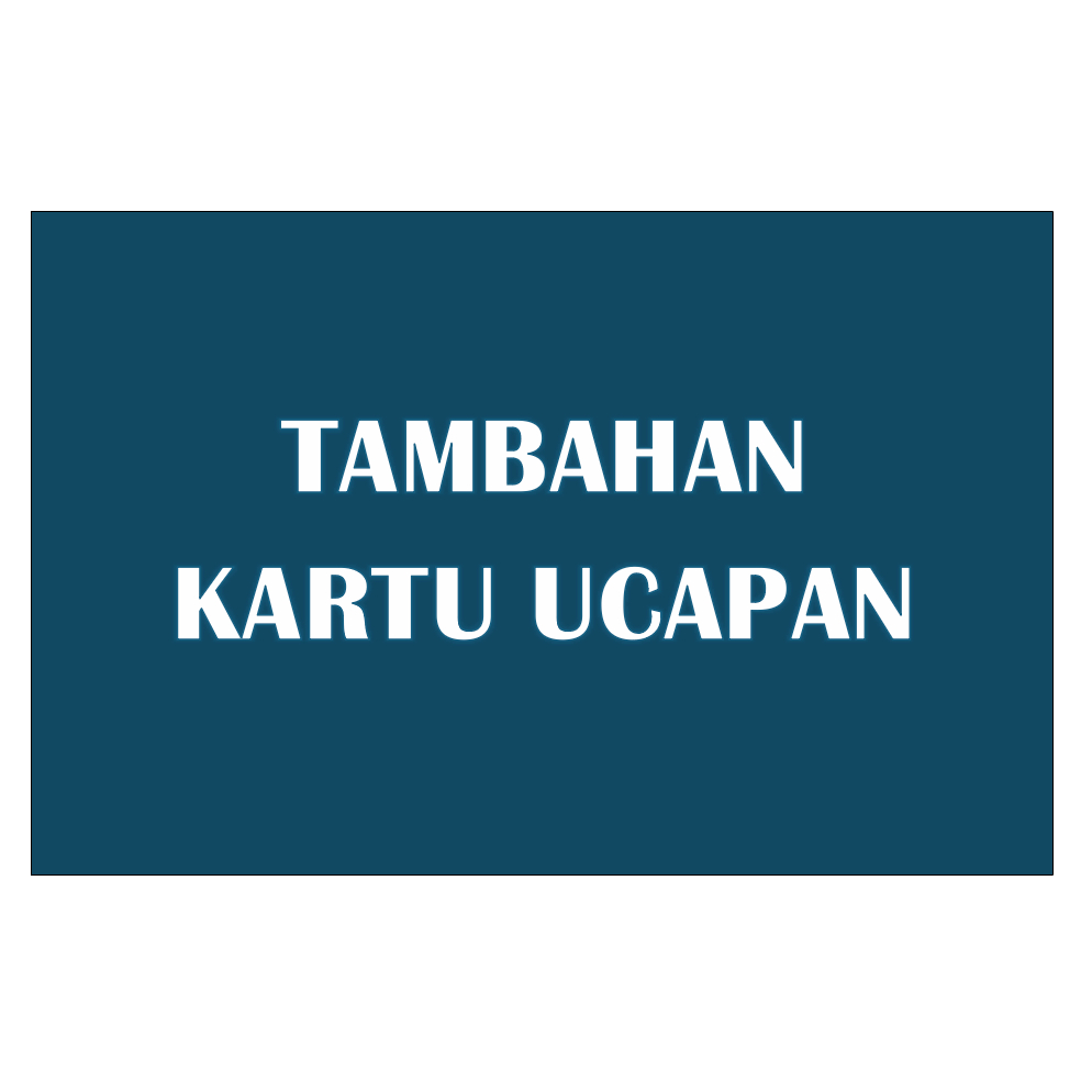 

KARTU UCAPAN
