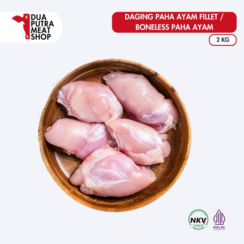 

Daging Paha Ayam Fillet 2kg | Boneless Paha Ayam