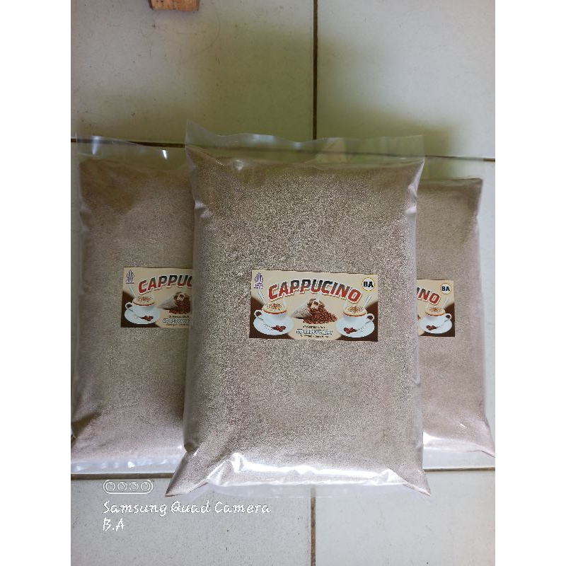 

1kg cappucino bubuk, capcin kiloan