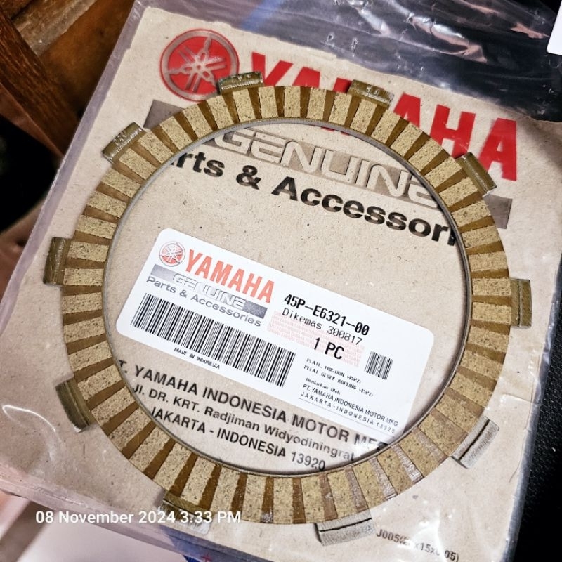 Kampas kopling Byson/Vixion. 45P-E6321-00