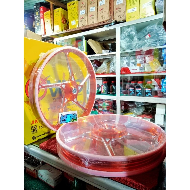 VELG VND AK 55 RING 17 VARIO 125/150 BEAT SCOOPY GENIO VARIO 110 PELAK AK55