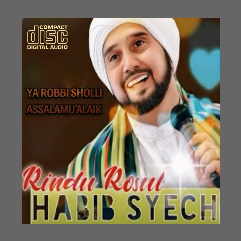 KASET CD ALBUM SHOLAWAT HABIB SYECH - KASET HABIB SYECH - KASET CD SHOLAWAT - COMPACT DISC - KASET S
