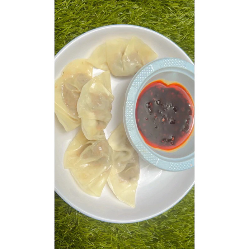 

Wonton Chili Oil / wonton ayam udang chili oil