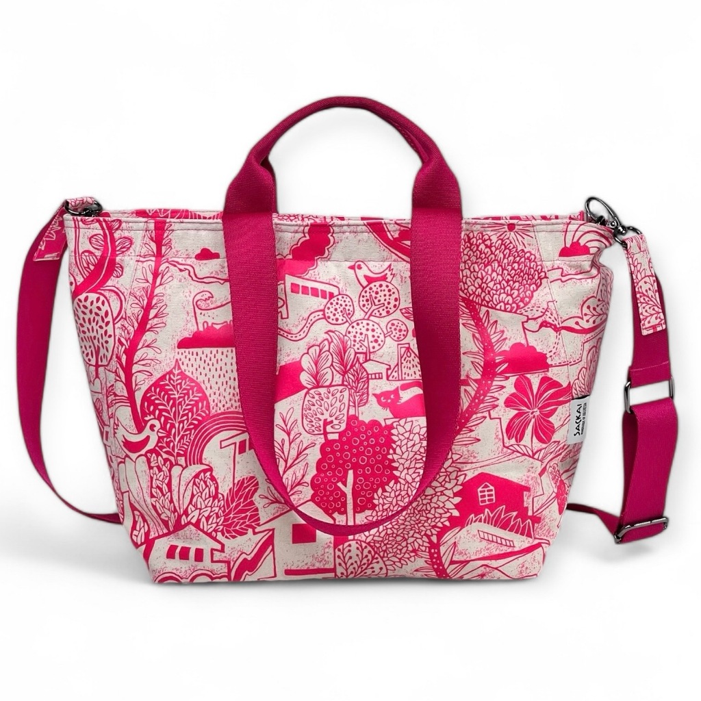 Sackai Trei Bag – “The Neighbourhood” – Iconic Pink