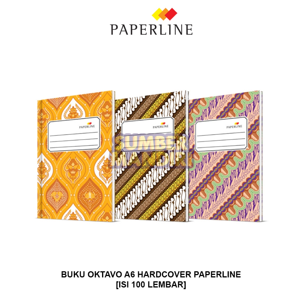

Buku Kas Oktavo A6 PAPERLINE Hard Cover Isi 100 [1 PCS]