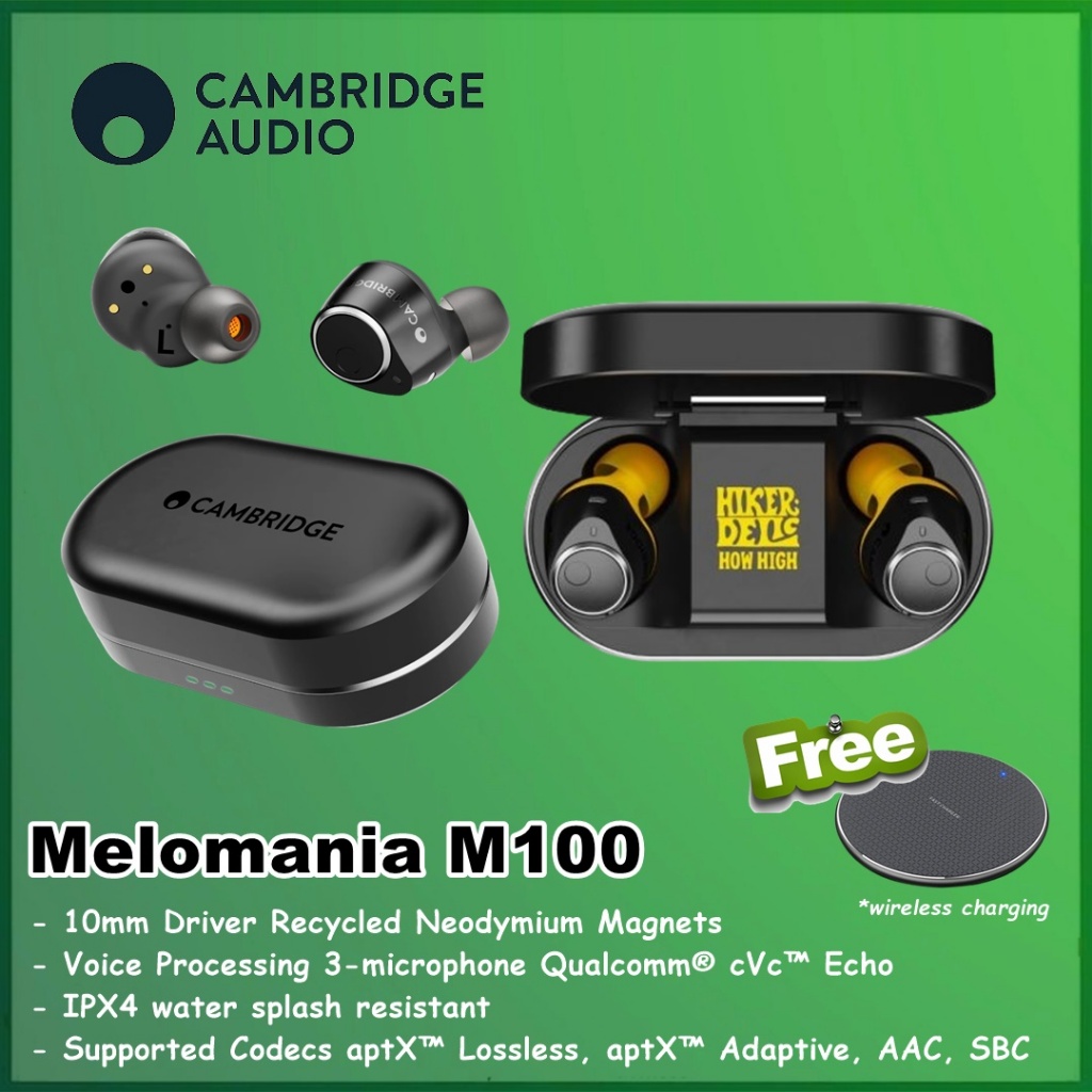 Cambridge Audio Melomania M100 M 100 in Ear True Wireless Headphones ANC