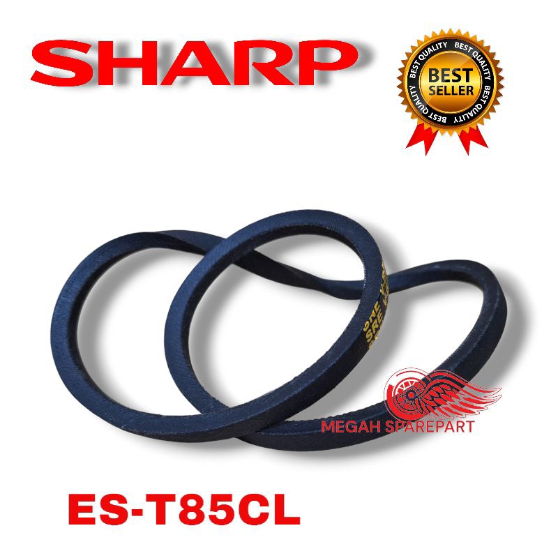 Es-T85CL V BELT PANBELT MESIN CUCI SHARP 2 TABUNG