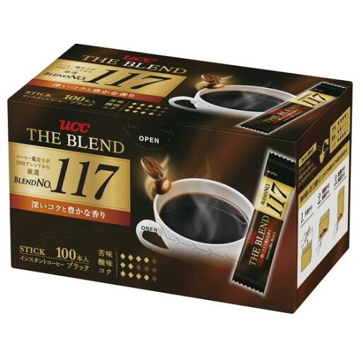 

UCC Ueshima The Blend 117 Instant Black Coffee Stick