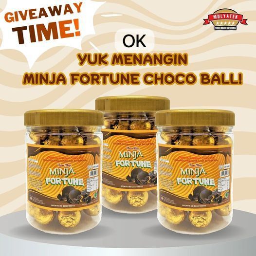 

OK9260 MULYATEK Bess Diip Ninja Fortune Cokelat 45Pcs X 7gr / Chocolate Enak / Makanan Ringan Cokelat