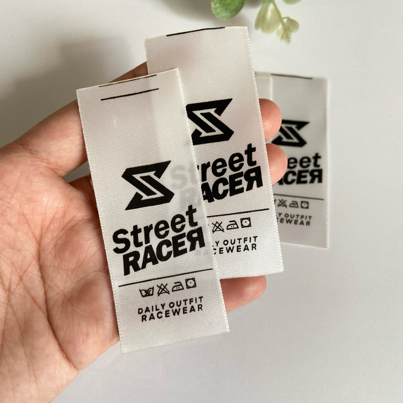 

Label Satin Import 3.2 cm / Saten Import / Label Baju / Label Washing / Label Jeans / Label
