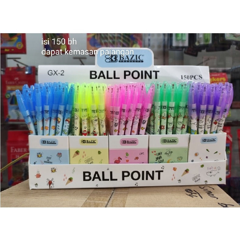 

BAZIC PEN CX-2 FANCY /GX-3 COLOR