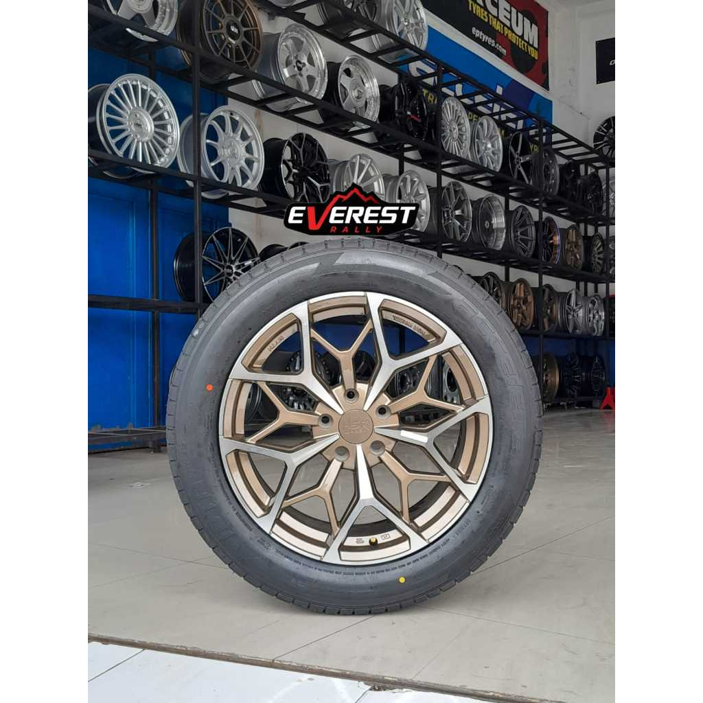 Paket Velg Ban Mobil HSR MYTH01 R18 Plus 235/55 ring 18 Accelera Iota St Innova Venturer Zenix Dll