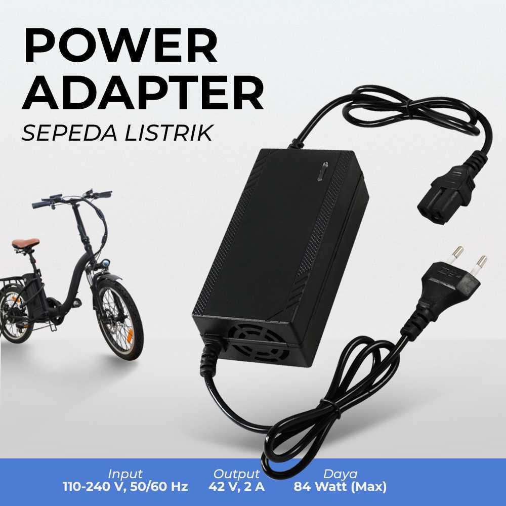 CHARGER SEPEDA LISTRIK 36V 2A SELIS SCOOTER LISTRIK 3 LUBANG