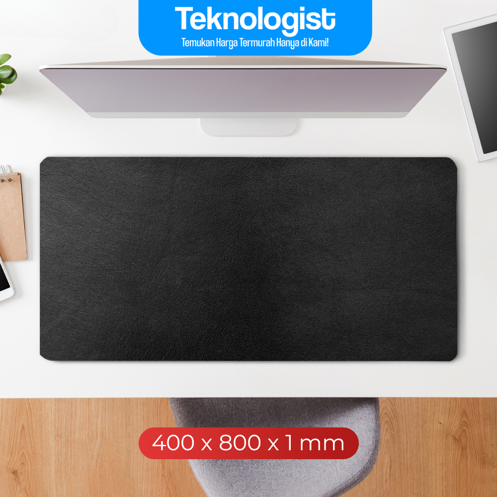 Mouse Pad Desk Mat Bahan Kulit 40 x 80cm