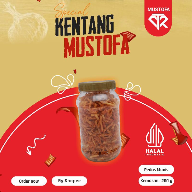 

KENTANG MUSTOFA 170 gram/GARING/FRESS/KRIUK/TAMPA BAHAN PENGAWET