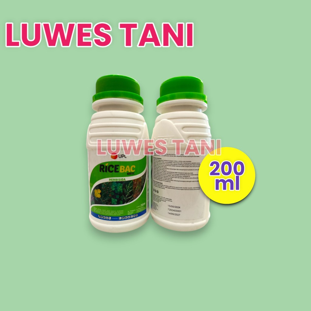 RICEBAC 400SC 200 ML HERBISIDA selektif padi