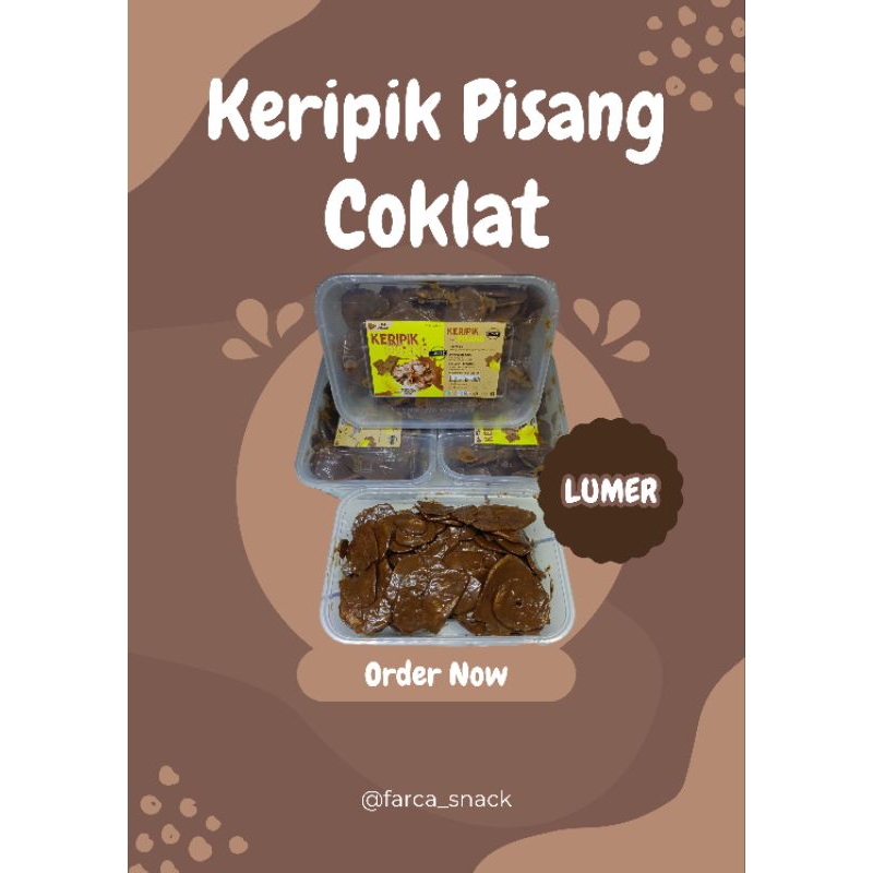 

KERIPIK PISANG COKLAT LUMER PREMIUM 220g