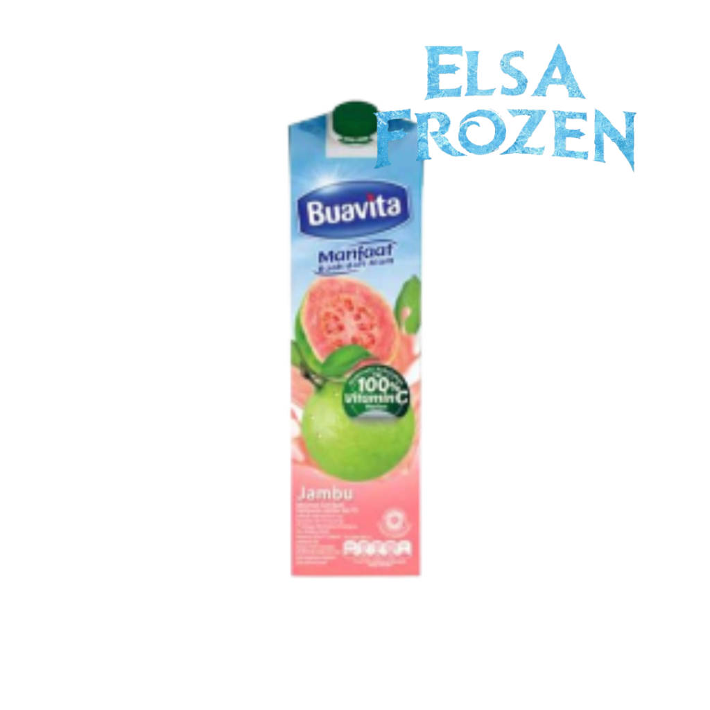 

BUAVITA JUICE GUAVA 1LITER / JUS BUAH RASA JAMBU