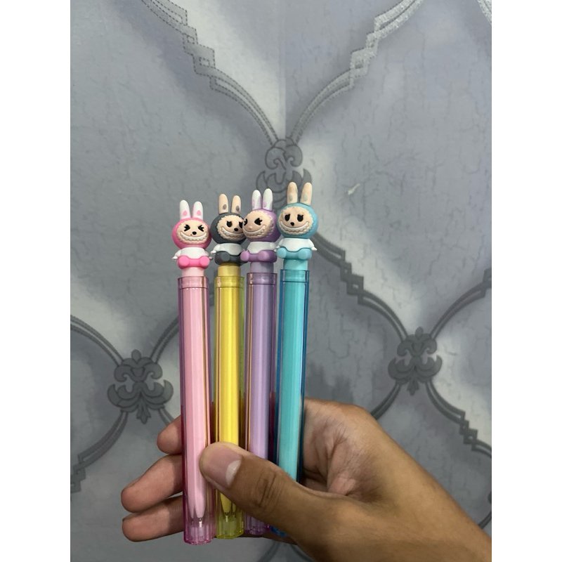 

PULPEN / BOLPEN CRYSTAL GEL PEN LABUBU VIRAL LUCU