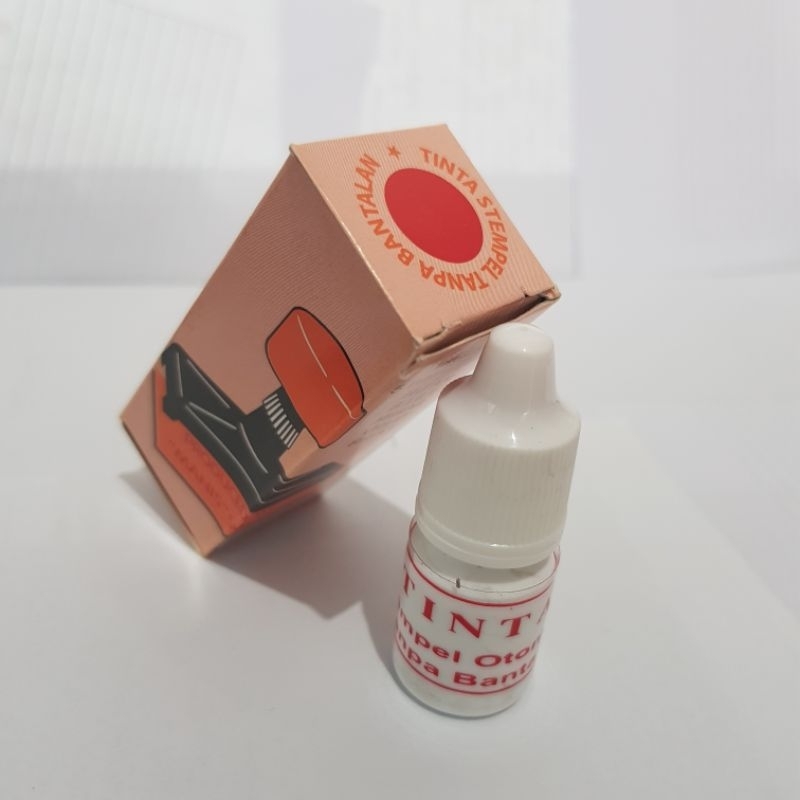 

Tinta stempel cap otomatis tanpa bantalan MERAH