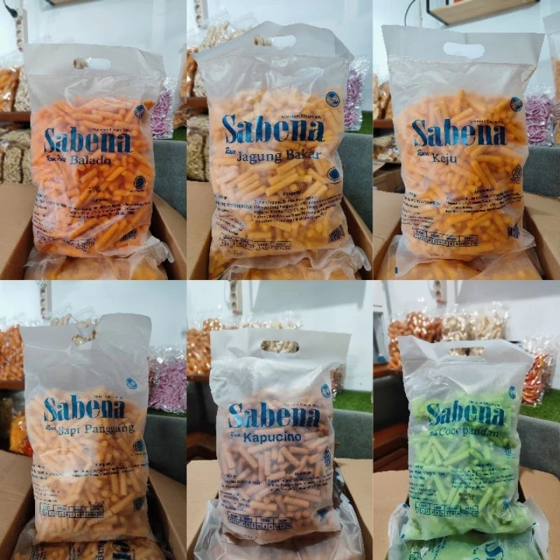 

Sabena Snack Stick Aneka Rasa 360g Chiki Makaran Ringan