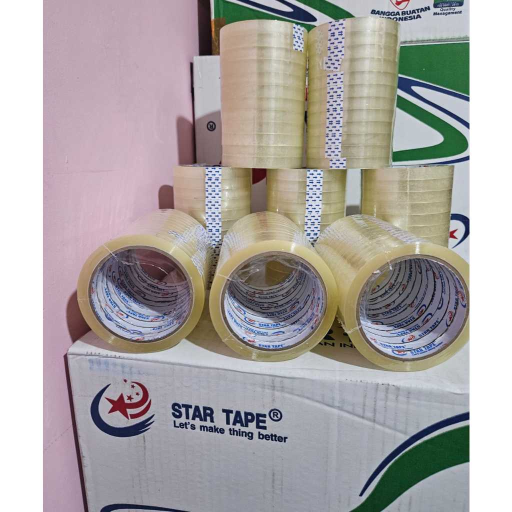 

LAKBAN BENING / SOLATIP BENING 12X100YARD / 12X72YARD (12PCS)