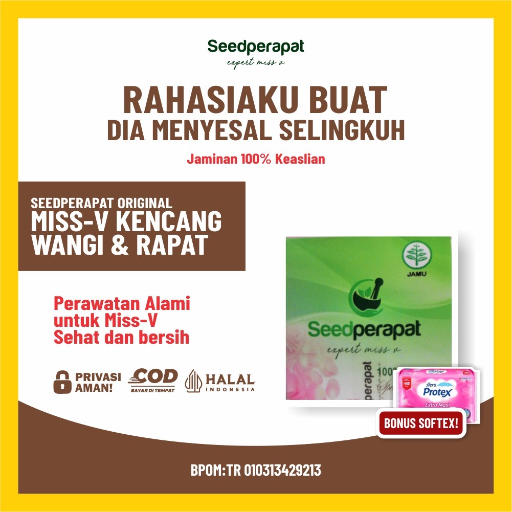 Seed Perapat Miss V Herbal Aman, Jamu Rapet & Pelancar Haid BPOM