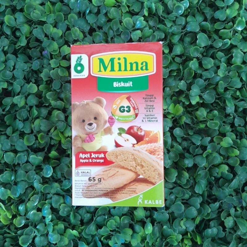 Milna Biskuit Bayi Apel Jeruk