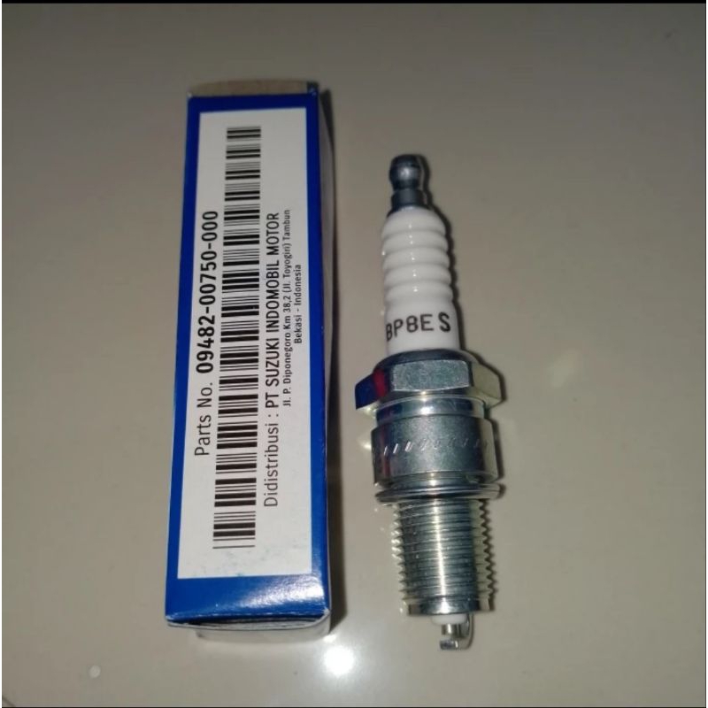 BUSI NGK BP8ES SUZUKI SATRIA 2TAK TS125 NINJA F1ZR ORI 09482-00750-000