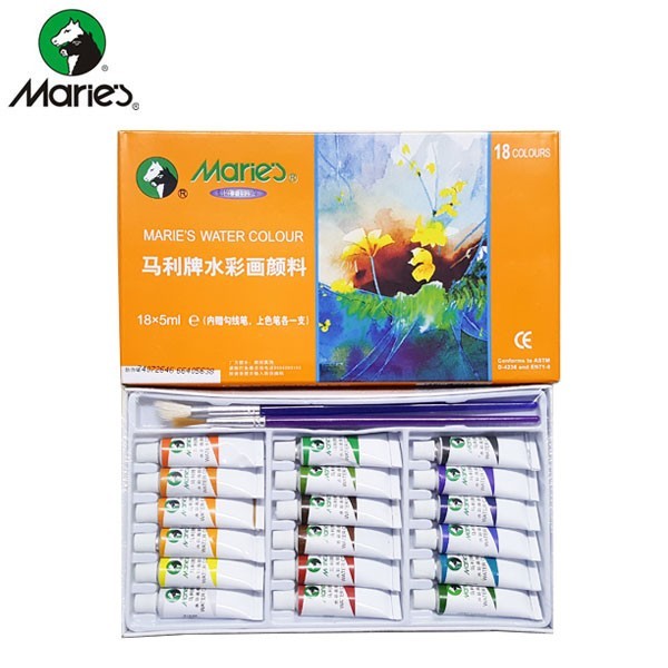 

Maries Water Colour Type 1327 / 5ml 18 Warna