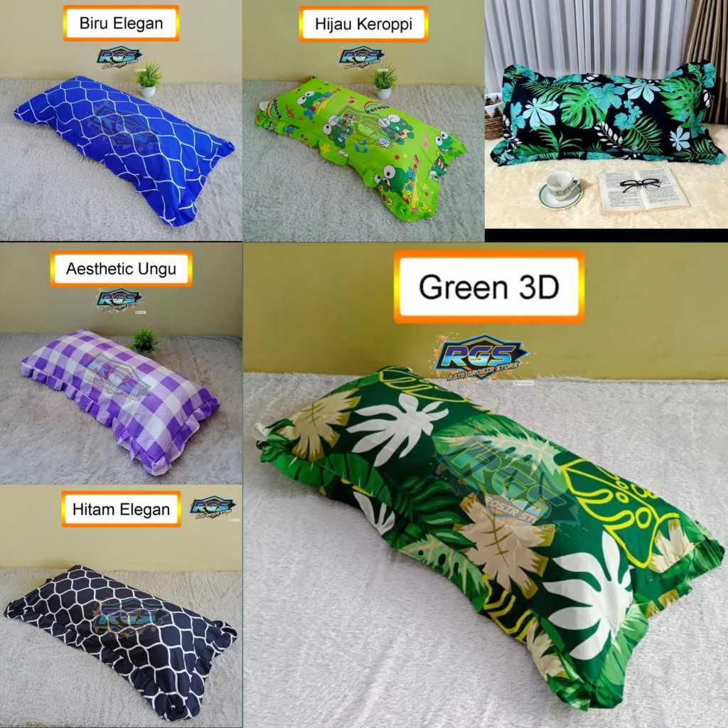 SARUNG BANTAL CINTA BESAR MURAH / sarung bantal cinta karakter panjang