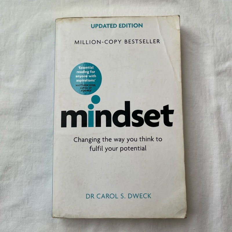 Mindset by Carol S. Dweck | buku import preloved english bahasa inggris original