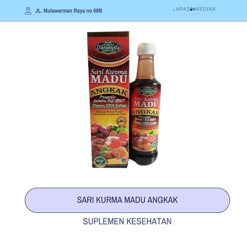 

Sari Madu Kurma Angkak