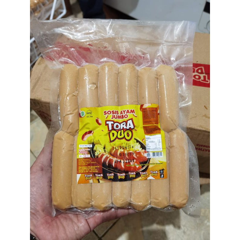 

SOSIS AYAM JUMBO TORADUO NETTO 500G