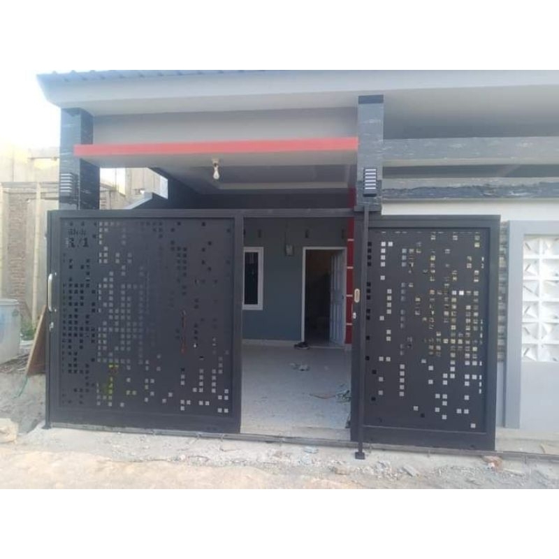 pagar mini malis laser cutting custem harga/1m²