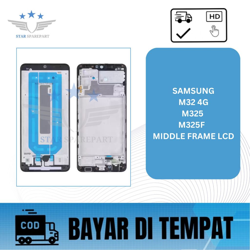 MIDDLE FRAME LCD SAMSUNG M32 4G / M325 / M325F / DUDUKAN LCD