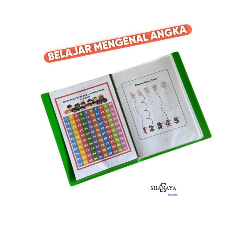 WORKSHEET ANAK PAUD 3-5 TAHUN
