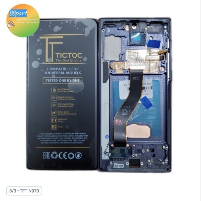 LCD + FRAME SAM NOTE 10 N970 N970FD N970U TFT INCELL [ PONI ]
