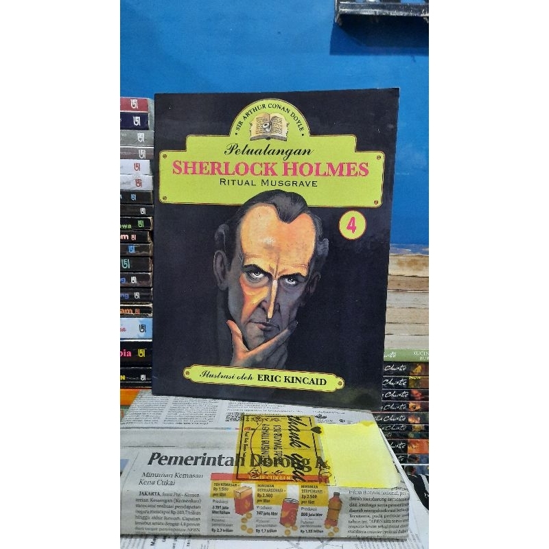 Sir Arthur Conan Doyle; Petualangan Sherlock Holmes 4 " Ritual Musgrave"; Ilustrasi Eric Kincaid