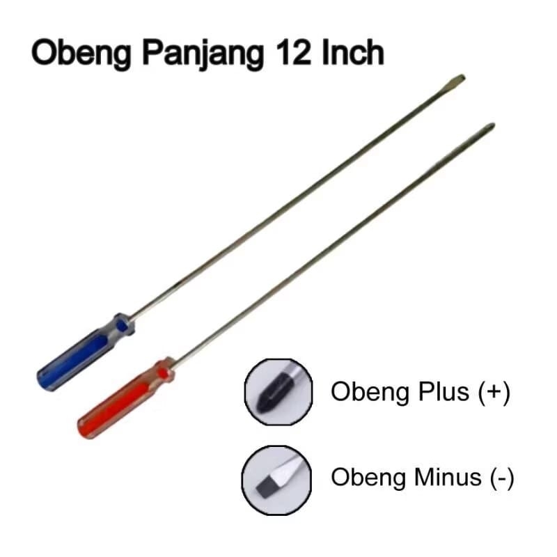 Obeng Panjang 12 inch Diameter 5mm