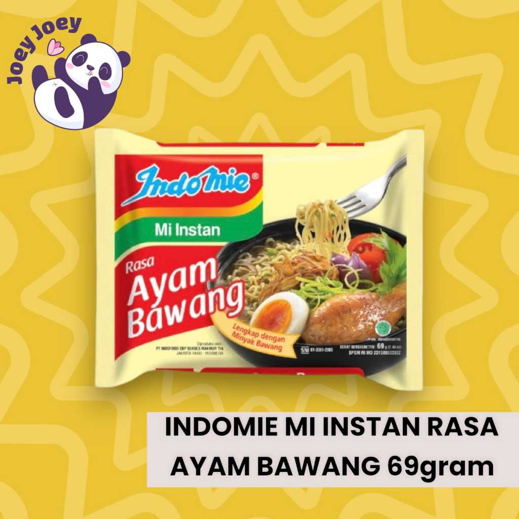 

INDOMIE Mi Instan Rasa Ayam Bawang 69gram | Mie Instan